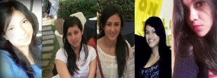 Silvia, Tania, Patricia y Milena